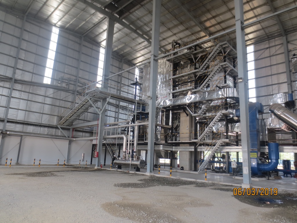 Lò tầng sôi 20T sản xuất tại Hồng Nhựt